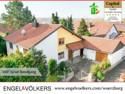 Split-Level-Haus mit traumhaften, uneinsehbarem Garten