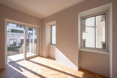 ++NEU++ Perfekt ausgestattete 1-Zimmer Altbau Erdgeschoss-Wohnung in toller Lage (Erstbezug)!!!