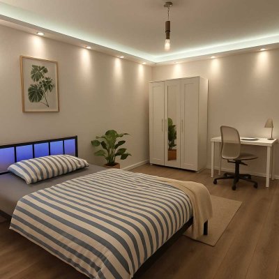 Möbliert: Möblierte Wohnung in Ottobrunn, München