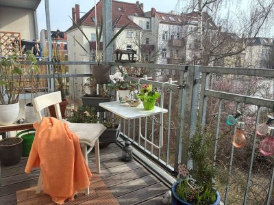 *****  Gemütliche 3 Zi. WHG … in begehrter Wohnlage von Gohlis- Süd  *****