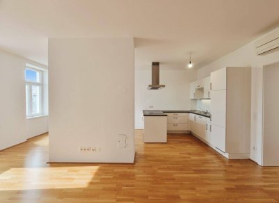96,64 m² + Balkon &amp; Terrasse – klimatisiert, 4. OG mit Lift – Sofortbezug