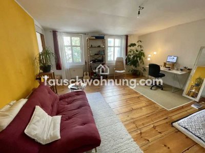 Tauschwohnung: Ruhige 1-Zi. Wohnung - 30 Min. nach Berlin