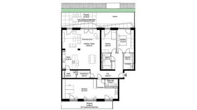 Wohnen & Arbeiten im begehrten Mauritzviertel in Münster - WE06