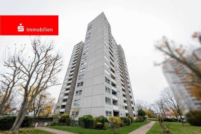 Dietzenbach: 2-Zimmer-Wohnung mit Loggia und traumhaftem Ausblick