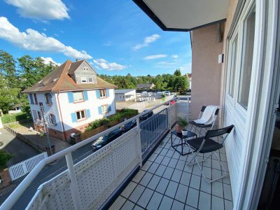 Modernisierte, vollmöbilierte Wohnung in zentraler Lage in Erbach