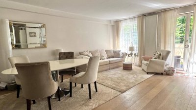Helle 3-Zimmer Gartenwohnung in 1180 Wien - mit 2 Garagenplätzen &amp; Eigengarten