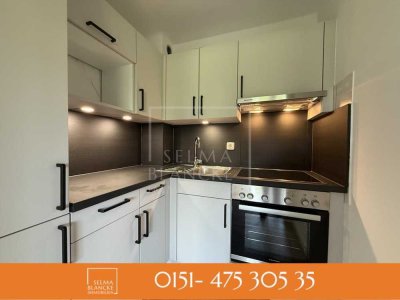 Barrierefreies 2-Zi.-Apartment mit EBK, Balkon u. begehbarem Duschbad, sofort bezugsfrei!