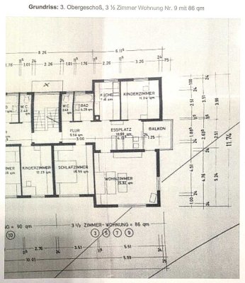 *PROVISIONSFREI* Lichtdurchflutete, gepflegte 3 1/2 Zi.-Wohnung, Einzelgarage, Balkon & Einbauküche