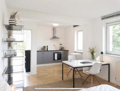 Sanierte 1-Zimmer-Terrassenwohnung mit Einbauküche in Melsungen