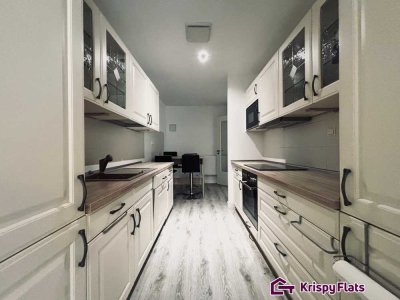 Atemberaubende 3-Zimmer-Wohnung mit riesiger Terrasse und eigenem Parkplatz