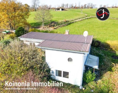 Einfamilienhaus mit Einliegerwohnung, Garage und Carport in Heisberg