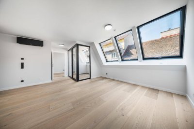 Sonniger Erstbezug mit Südwest-Loggia in neu ausgebautem Dachgeschoß!