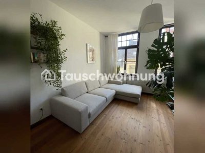 Tauschwohnung: 2,5-Zimmer-Altbauwohnung mit Terrasse