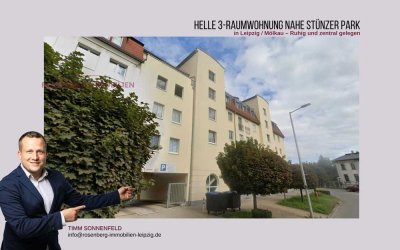 Helle 3-Zimmer-Wohnung in ruhiger Lage direkt am Stünzer Park – Leipzig-Mölkau