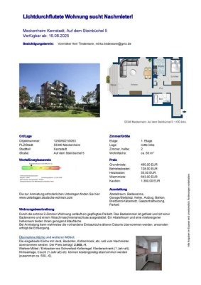 Schöne 2-Zimmer-Wohnung mit Balkon und EBK in Meckenheim