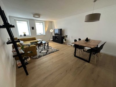 Exklusive, kernsanierte, (un- oder) möbelierte 3-Zimmer-Wohnung im Lehenviertel