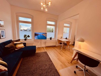 Möblierte 1,5-Zimmer-Wohnung mit Weitblick - modern & ruhig gelegen in Berlin-Oberschöneweide