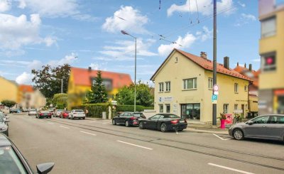 GEPFLEGTES EINFAMILIENHAUS MIT SEPARATEM BÜROTRAKT