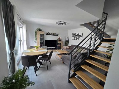 2,5-Raum-Maisonette-Wohnung im Neubau, mit Balkon und EBK