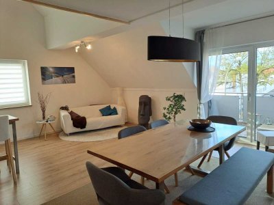 Traumhafte 3-Zimmer-Maisonette-Wohnung mit großen Räumen und großem SW-Balkon