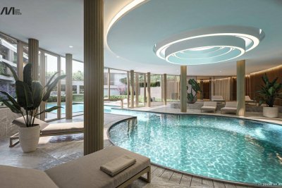 Thermalwasser, Natur und Architektur prägen ein neues Zuhause