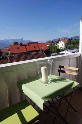 Zentral Wohnen in Murnau mit Bergblick - 2,5 Zimmer Galeriewohnung