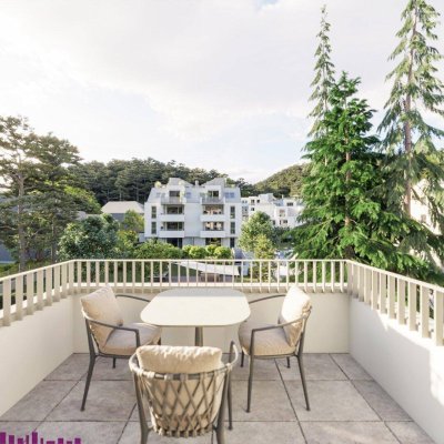 PROVISIONSFREI ! Neue Eigentumswohnungen mit Garten - Dachterrassen - Pool - Nähe Maurer Wald