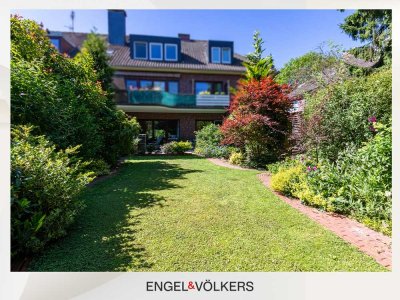 Wohnen mit Garten & Balkon: Gepflegte EG-Wohnung mit Stellplatz