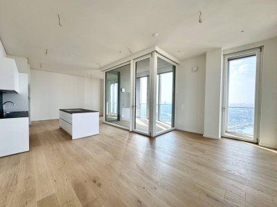 2 MONATE MIETFREI! | EXKLUSIVES PENTHOUSE MIT BLICK ÜBER WIEN | 42. OG | ERSTBEZUG | VIENNA TWENTYTWO