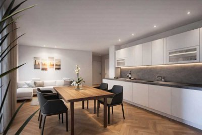 Investieren am Markkleeberger See - Attraktive 2-Zimmer-Neubauwohnung mit zwei Balkonen