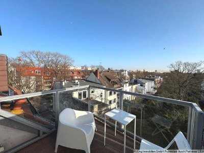 Stilvolle Altbau-Endetage mit Balkon, Kamin & Charme in Hoheluft / Eppendorf