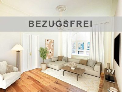 Bezugsfrei: Residieren in einem historischen Altbau direkt an der Elbe!