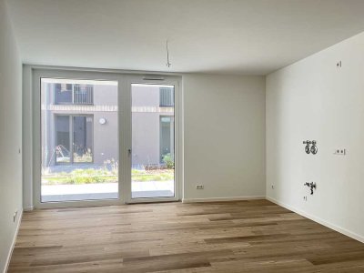 2-Raumwohnung im Erdgeschoss mit schöner Terrasse