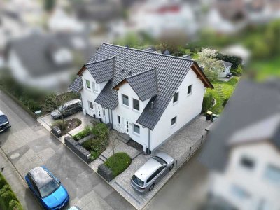 Zentral und zeitgemäß: Zwei neuwertige Doppelhaushälften in begehrtem Marburger Viertel