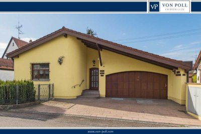 Komfortabler Bungalow mit viel Platz und ca. 82 m² Nutzfläche im ausgebauten Souterrain