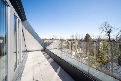 Nymphenburg - Einzigartige Dachterrassen-Wohnung zum Erstbezug