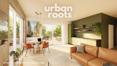 URBAN ROOTS – Südostseitige Eckwohnung mit Garten und 1. OG-Wohngefühl