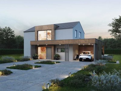KAMPA Architekten-Haus, Premium Qualität, individuell geplant, echte Autarkie im Standard, schlüssel