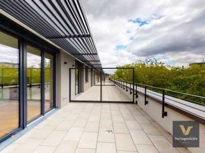 Ideal für Paare oder Kleinfamilie! 3-Zimmer-Wohnung mit großer Dachterrasse!