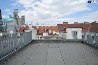 Urbaner Wohntraum im Dachgeschoss – 3 Zimmer &amp; großzügige Freifläche - Überzeugen Sie sich selbst von dieser Immobilie!