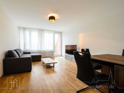 Demnächst bezugsfrei: Lichtdurchflutete Eigentumswohnung mit Balkon und Garage