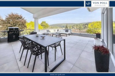 Sonnendurchflutetes Penthouse mit großer Dachterrasse und Ausblick