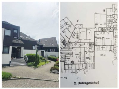 *Modernisierte vermietete Eigentumswohnung mit großer Terrasse und eigenem Garten*