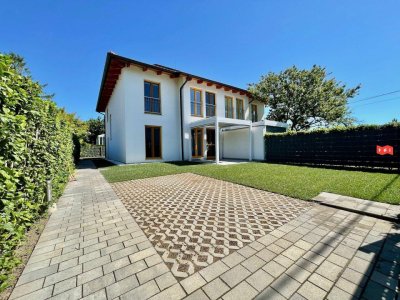 Energieeffiziente 130m² Niedrigenergie-Doppelhaushälfte mit Terrasse u. Garten in schöner Grünruhelage Nähe U2 Aspern Nord