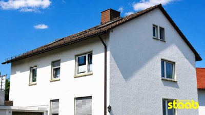 HELLE 2-ZIMMERWOHNUNG MIT EINBAUKÜCHE IN SCHÖNER LAGE VON AB-SCHWEINHEIM!