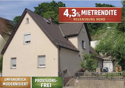 Renditestark investieren: 3 modernisierte Wohneinheiten mit 4,3% Mietrendite!