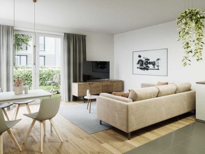 Perfekt für Familien: 4-Zimmer-Erdgeschosswohnung auf 100m² mit privatem Garten | Traubenhang, WE39