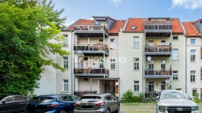 Charmante 3-Zimmer-Wohnung mit Balkon und Stellplatz im 4-Familienhaus in Köthen