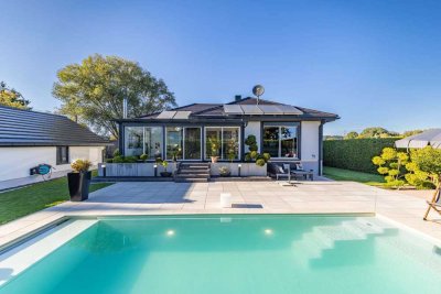 Luxus-Bungalow mit Pool in der Münchnerau bei Landshut