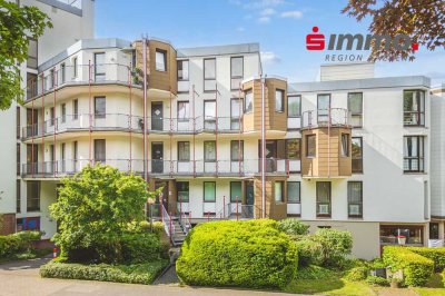 Bezugsfreie 3-Zimmerwohnung mit großem Balkon und PKW-Stellplatz zwischen Steppenberg und Klinikum